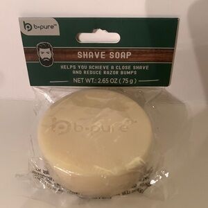 B pure shave soap